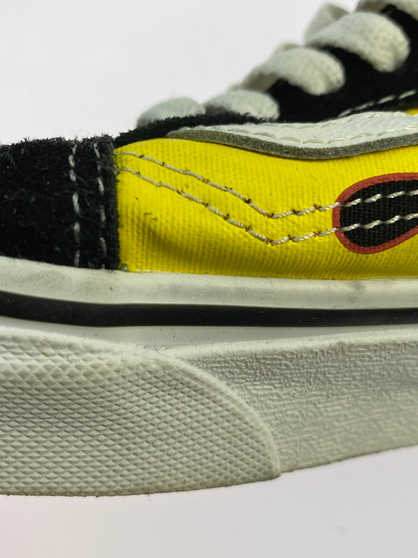 【中古品】【メンズ】 VANS ヴァンズ OLD SKOOL FLAME オールドスクール スニーカー 靴 163-260527-yn-06-min サイズ:26.5cm カラー:ブラック 万代Net店