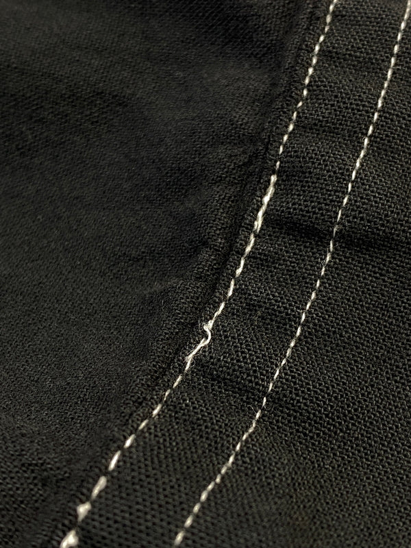 【中古品】【メンズ】 RALPH LAUREN ラルフローレン 後染め COTTON SHIRT 長袖シャツ ロングスリーブ 146-260718-AS-62-min サイズ:XL カラー:ブラック 万代Net店