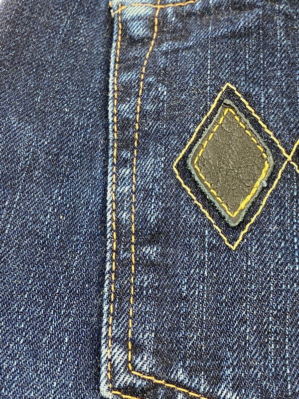 【中古品】【メンズ】 THE FLAT HEAD ザフラットヘッド DENIM PANTS R.J.B D001 デニム パンツ メンズ ボトムス ジーンズ ジーパン 156-260612-em-29-min サイズ:34 カラー:インディゴブルー 万代Net店