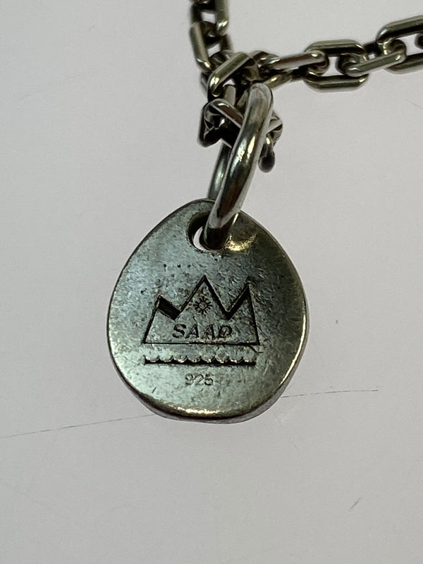 【中古品】【メンズ】 SAAD サード 925 色石付ネックレス アクセサリー 191-260531-AS-82-min カラー:シルバー 万代Net店