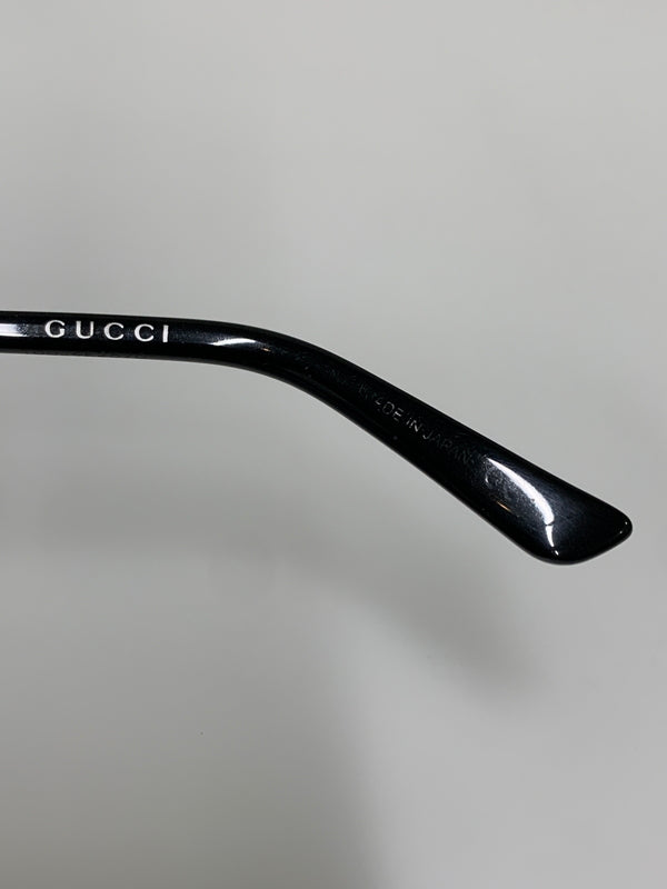 【中古品】【メンズ/レディース】 GUCCI グッチ GG0077SK BOSTON SUNGLASSES サングラス アイウェア 183-260607-AS-2-min サイズ:56□19-140 カラー:ブラック/シルバー 万代Net店