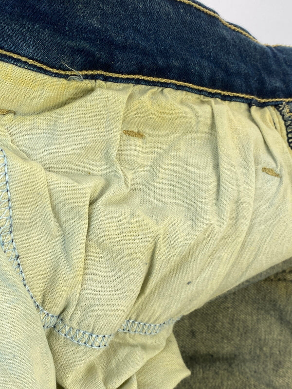 【中古品】【メンズ】 KDNK ケーディーエヌケー DAMAGE DENIM PANTS ダメージ デニム パンツ メンズ ボックス ジーンズ ジーパン 153-260612-em-27-min サイズ:34 カラー:インディゴ 万代Net店