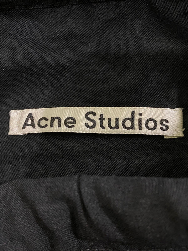 【中古品】【メンズ】 ACNE STUDIOS アクネ ストゥディオズ ARI SH TR WO SHORT PANT アリ ショート トラウザーズ ウール ショートパンツ メンズ ボトムス 短パン 半ズボン 151-260615-em-12-min サイズ:46 カラー:ダークグレー 万代Net店