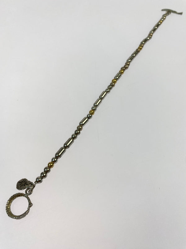 【中古品】【メンズ/レディース】 SAAD サード 925 ビーズブレスレット 191-260618-KS-08-min カラー:シルバー/ゴールド 万代Net店