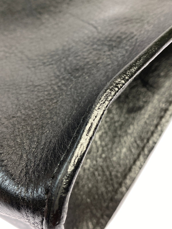 【中古品】【メンズ】 PRIMONAIP プリモナイ LEATHER SHOLDER BAG レザー ショルダバッグ カバン 188-260625-jt-08-min カラー:ブラック 万代Net店