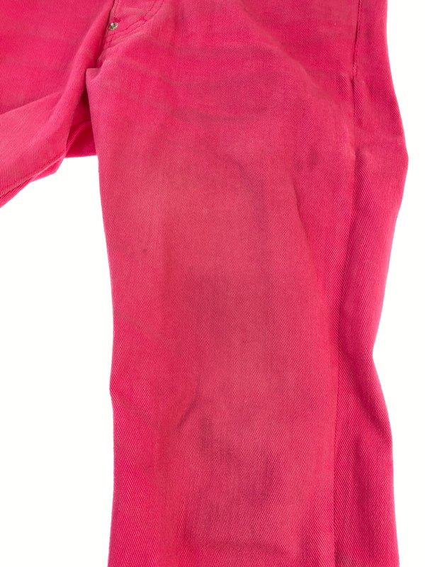 【中古品】【メンズ】 DSQUARED2 ディースクエアード S74LB1137 S30733 FUCHSIA BULL DENIM PANTS フクシア ブル デニムパンツ ボトムス 152-260619-jt-19-min サイズ:42 カラー:フクシアピンク 万代Net店