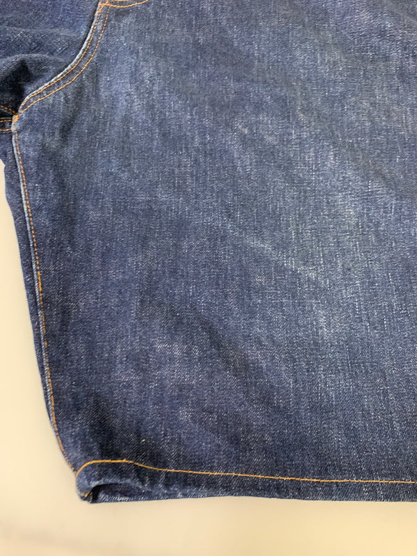 【中古品】【メンズ】 KOJIMA JEANS コジマジーンズ HALF DENIM PANT ハーフ デニム パンツ メンズ ボトムス 156-260621-hu-25-min サイズ:42 カラー:インディゴ 万代Net店