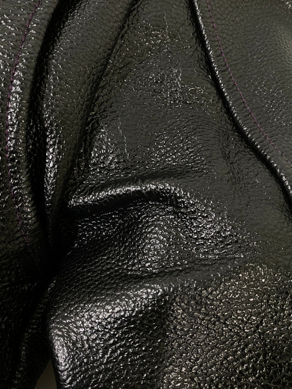 【中古品】【メンズ】 BONDS&PEACE ボンズアンドピース DOUBLE COW LEATHER JACKET BP-15AW-JK007 ダブルカウレザージャケット アウター 140-260623-yn-01-min サイズ:L カラー:ブラック 万代Net店