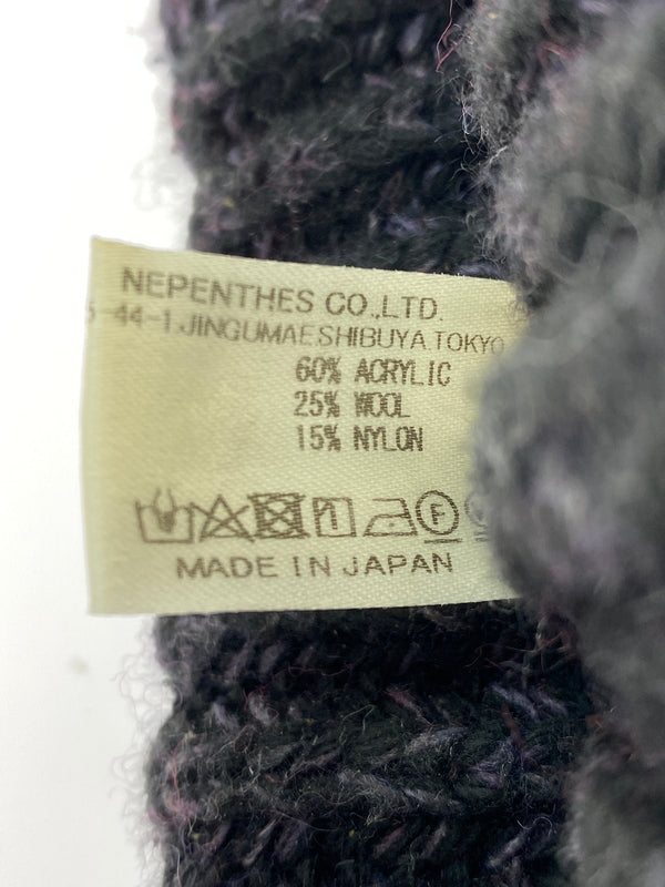 【中古品】【メンズ】 NEEDLES ニードルズ ニットキャップ FK050 帽子 185-260624-hu-10-min カラー:パープル 万代Net店