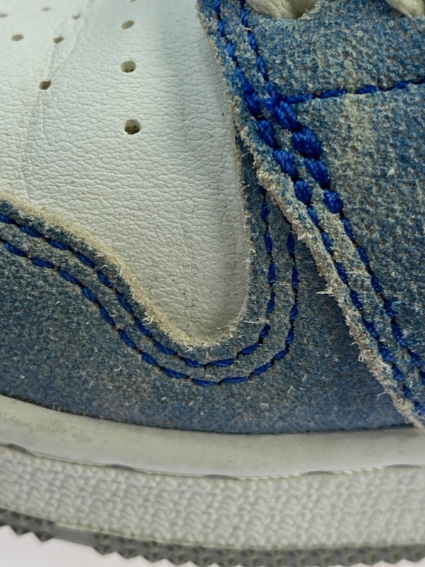 【中古品】【レディース】 NIKE ナイキ GS AIR JORDAN 1 エアジョーダン HIGH OG "HYPER ROYAL" 575441-402 レディース 靴 スニーカー 166-260627-hu-03-min サイズ:25 カラー:ホワイト/ライトブルー/ライトグレー 万代Net店