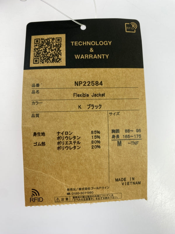 【中古美品】【メンズ】 THE NORTH FACE ザノースフェイス FLEXIBLE JACKET NP22584 フレキシブルジャケット ライトアウター 144-260701-yn-17-min サイズ:M カラー:ブラック 万代Net店