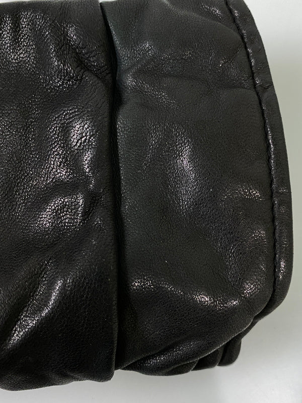【中古品】【メンズ】 KEATON CHASE キートンチェイス LEATHER JACKET レザージャケット メンズ アウター 革ジャン 145-260702-hu-27-min サイズ:M カラー:ブラック 万代Net店