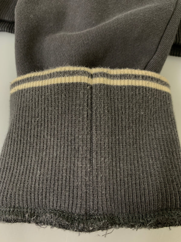 【中古品】【メンズ】 FRED PERRY フレッドペリー HALF ZIP SWEATSHIRT ハーフ ジップ スウェット トップス 140-260707-jt-03-min サイズ:XL カラー:ダークグレー 万代Net店
