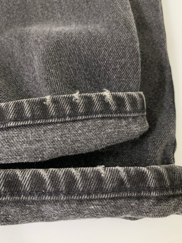 【中古品】【メンズ】 LEVI'S リーバイス 90S 後染め 550 BLACK DENIM PANTS ブラック デニムパンツ ボトムス 157-260707-jt-15-min サイズ:M カラー:ブラック 万代Net店