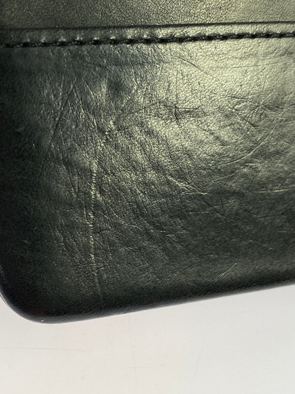 【中古品】【メンズ】 PORTER ポーター SOAK WALLET 二つ折り財布 201-260711-AS-71-min カラー:ブラック 万代Net店