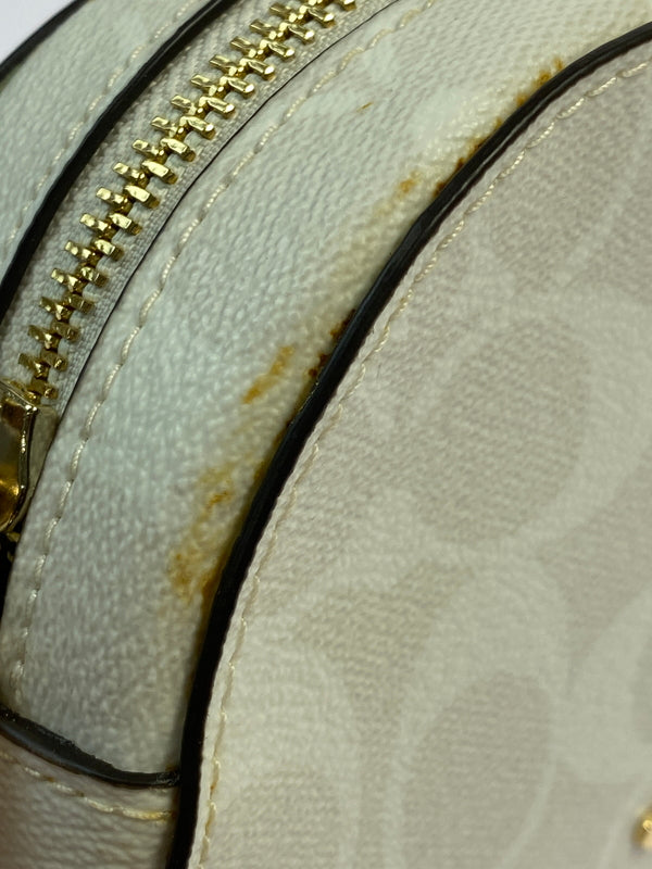 【中古品】【レディース】 COACH コーチ 2628 ミニセレナクロスボディ ショルダーバッグ ショルダーバッグ カバン 180-260719-AS-49-min カラー:ホワイト 万代Net店