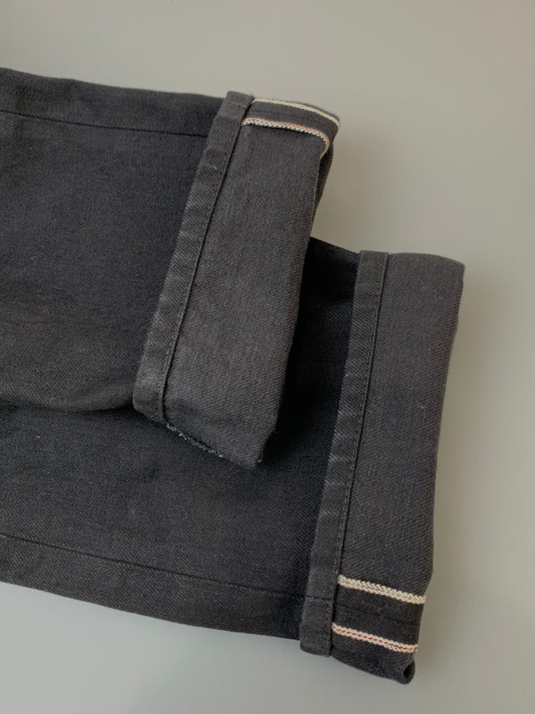 【中古品】【メンズ】 SAINT LAURENT PARIS イヴ サンローラン 5POCKET STRAIGHT DENIM PANTS 5ポケット ストレートデニムパンツ 500170 Y865R 152-260714-ta-04-min カラー:ブラック 万代Net店
