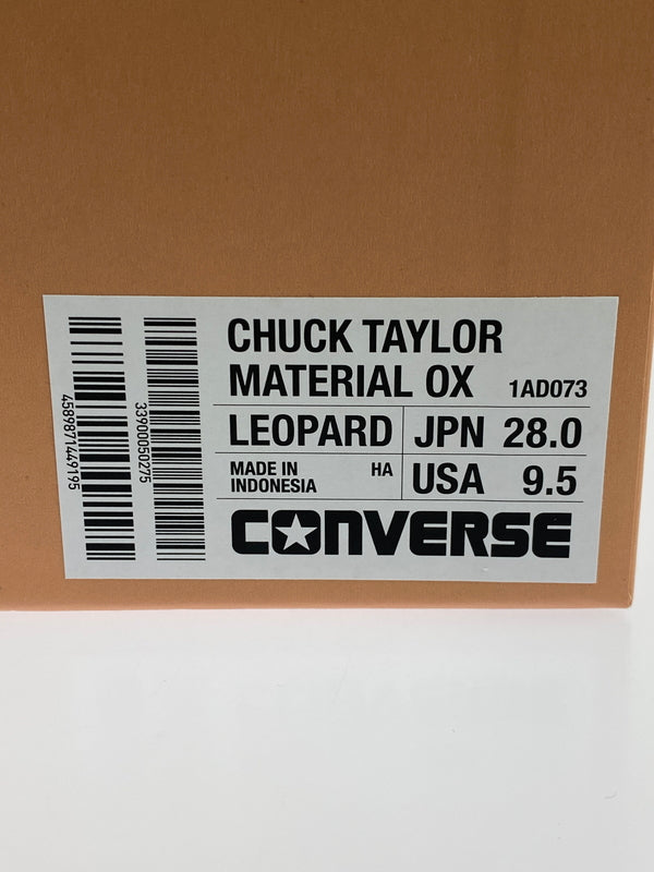 【中古美品】【メンズ】 CONVERSE コンバース 1AD073 CHUCK TAYLOR MATERIAL OX 靴 シューズ スニーカー 162-260711-AS-60-min サイズ:28cm カラー:レオパード 万代Net店