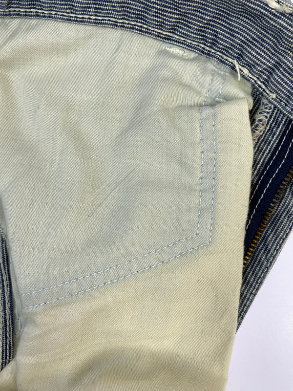 【中古品】【メンズ】 CARHARTT カーハート STRIPE PAINTER PANTS ストライプ ペインター パンツ ボトムス 157-260727-jt-15-min サイズ:30 W76 H93 カラー:ブルー/ホワイト ストライプ 万代Net店