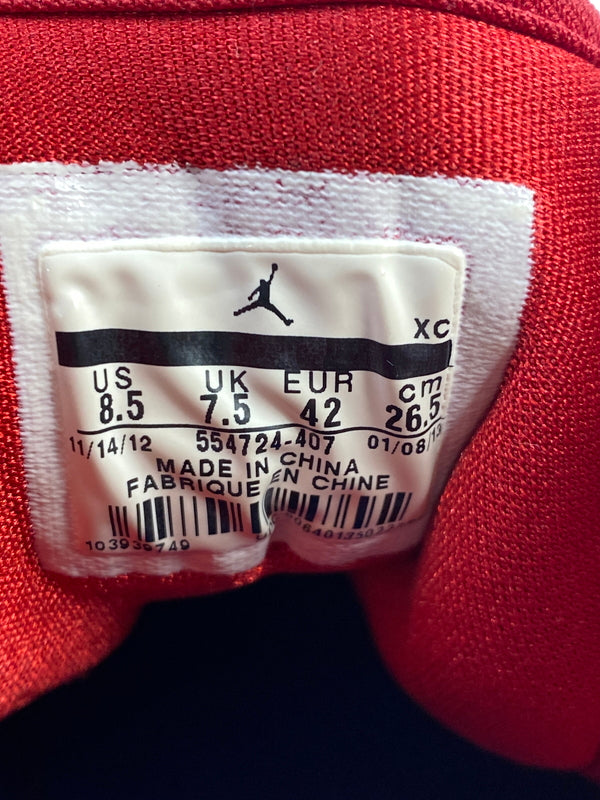 【中古品】【メンズ】 NIKE ナイキ 554724-407 AIR JORDAN 1 MID 靴 シューズ スニーカー 160-260719-AS-11-min サイズ:26.5cm カラー:ブルー/レッド 万代Net店