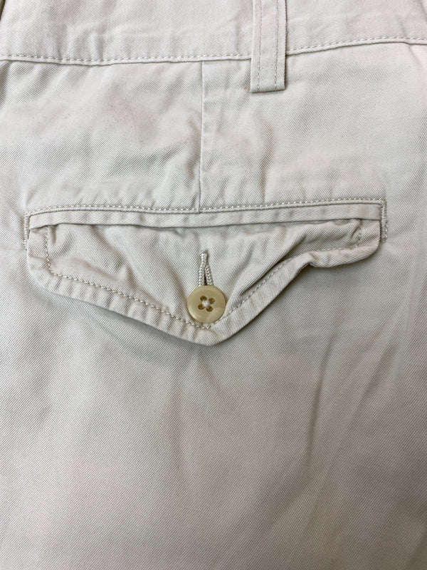 【中古品】【メンズ】 POLO RALPH LAUREN ポロ・ラルフローレン HAMMOND CHINO PANTS ハモンド チノパンツ メンズ ボトムス ヴィンテージ ポロチノ 157-260717-em-55-min サイズ:W34L29 カラー:アイボリー 万代Net店