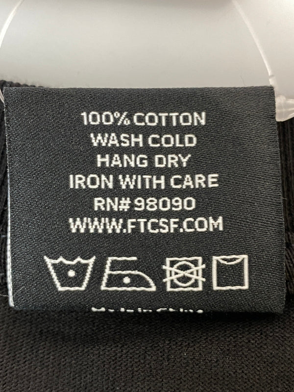 【中古品】【メンズ】 FTC エフティーシー PRINT TEE プリント ティー 半袖 ショートスリーブ Tシャツ 142-260724-hu-22-min サイズ:L カラー:ブラック 万代Net店