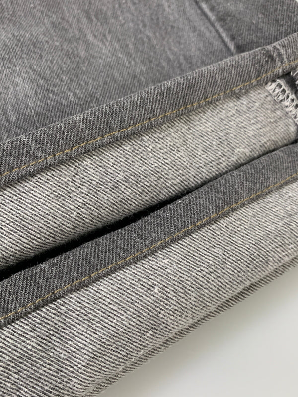 【中古品】【メンズ】 LEVI'S リーバイス 先染めBLACK DENIM PANT 501-0658 ブラック デニム パンツ メンズ ボトムス ジーンズ ジーパン 157-260717-em-20-min サイズ:W36L34 カラー:グレー 万代Net店