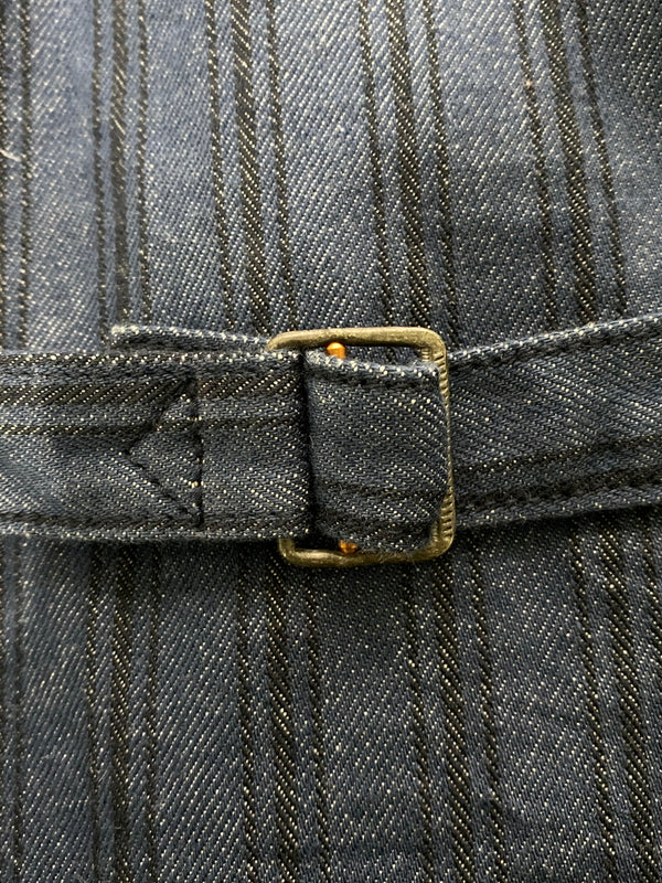 【中古品】【メンズ】 GRAPHZERO グラフゼロ DENIM VEST デニムベスト トップス 145-260715-yn-32-min サイズ:L カラー:インディゴ 万代Net店