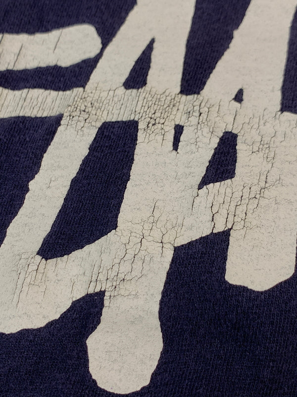 【現状渡し品】【メンズ】 OLD STUSSY オールドステューシー 80-90S 黒タグ LOGO TEE 半袖Tシャツ ショートスリーブ ヴィンテージ 142-260719-AS-52-min サイズ:L カラー:ブラック(色あせ) 万代Net店