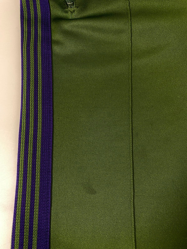 【中古品】【メンズ】 NEEDLES ニードルス NS246 23AW POLY SMOOTH TRACK PANTS トラックパンツ ボトムス 151-260721-zi-32-min サイズ:XS カラー:グリーン 万代Net店