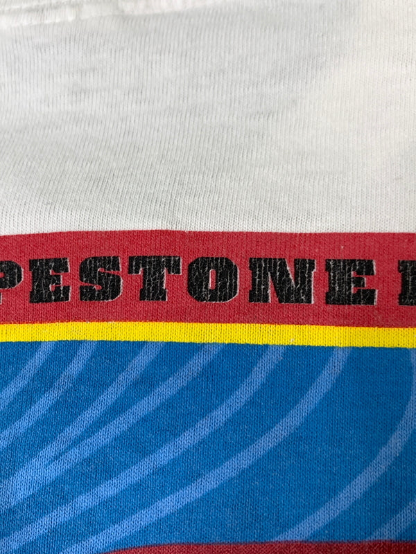 【中古品】【メンズ】 MARLBORO マルボロ 90S UNLIMITED TRAIN SS TEE 90年代 アンリミテッド トレイン ショートスリーブ ティー 半袖 Tシャツ ヴィンテージ 146-260728-hu-25-min サイズ:XL カラー:ホワイト 万代Net店