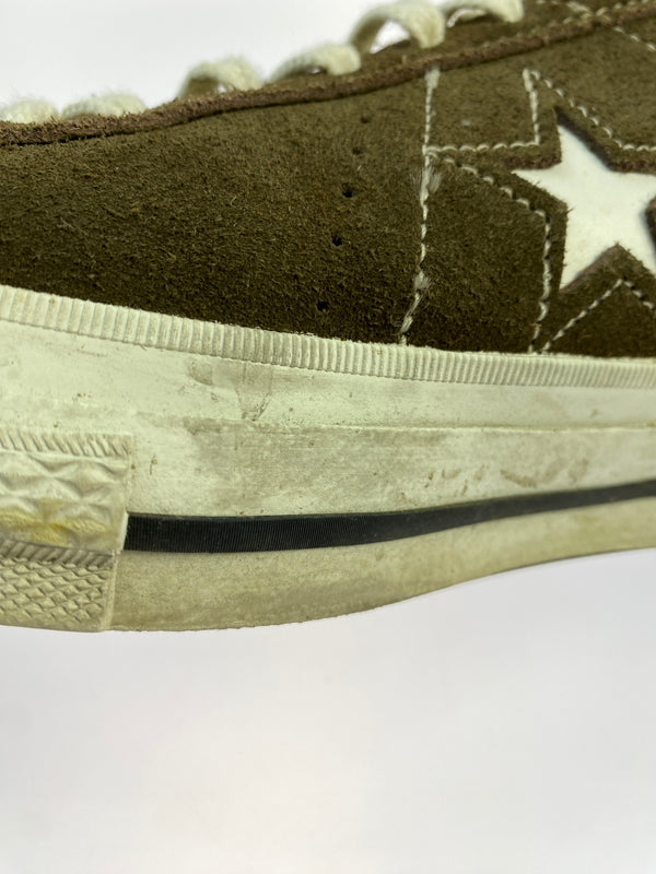 【中古品】【メンズ】 CONVERSE コンバース ONE STAR J SUEDE 靴 シューズ スニーカー 162-260730-hu-10-min サイズ:9 カラー:ブラウン 万代Net店