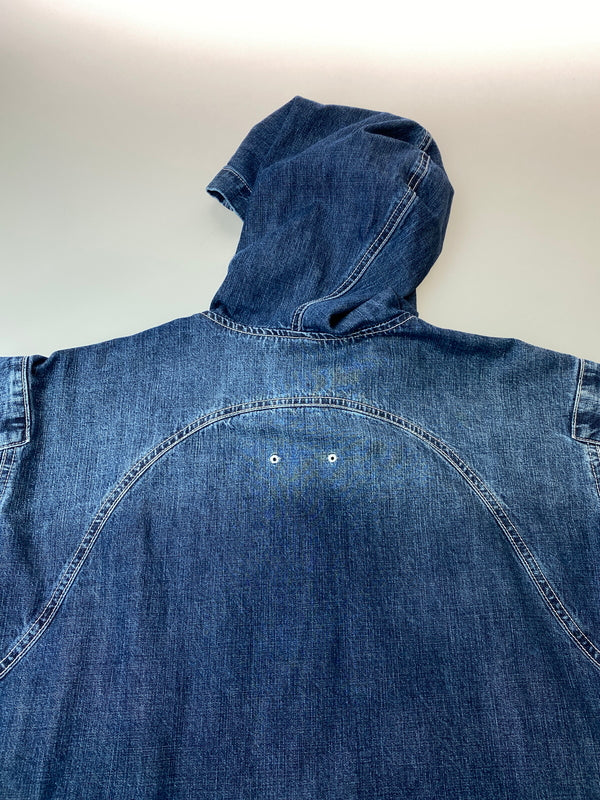 【中古品】【メンズ】 INTER BREED インターブリード DENIM JACKET IB25SS-JKT01 デニムジャケット アウター 142-260731-yn-18-min サイズ:L カラー:インディゴ 万代Net店