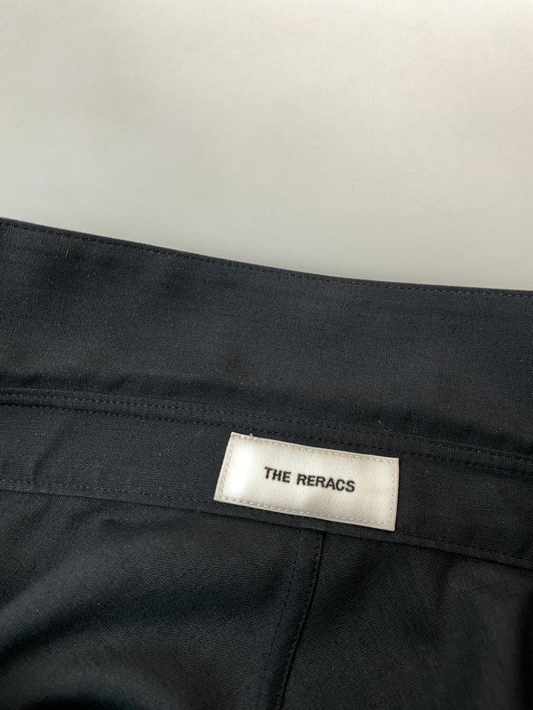 【中古品】【メンズ】 THE RERACS ザリラクス DORMANSLEEVE SHIRT 25SS-REBL-473-J ドルマンスリーブシャツ 半袖シャツ トップス 140-260731-yn-12-min サイズ:F カラー:ブラック 万代Net店