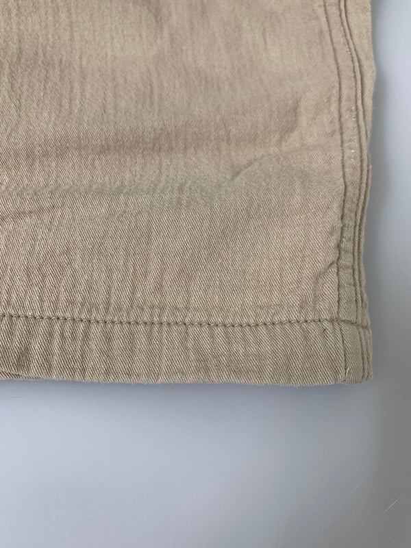【中古品】【メンズ】 GOOD ENOUGH グッドイナフ 00S EASY HALF PANTS 00年代 イージー ハーフ パンツ メンズ ボトムス ショートパンツ 153-260731-em-44-min サイズ:M カラー:ベージュ 万代Net店