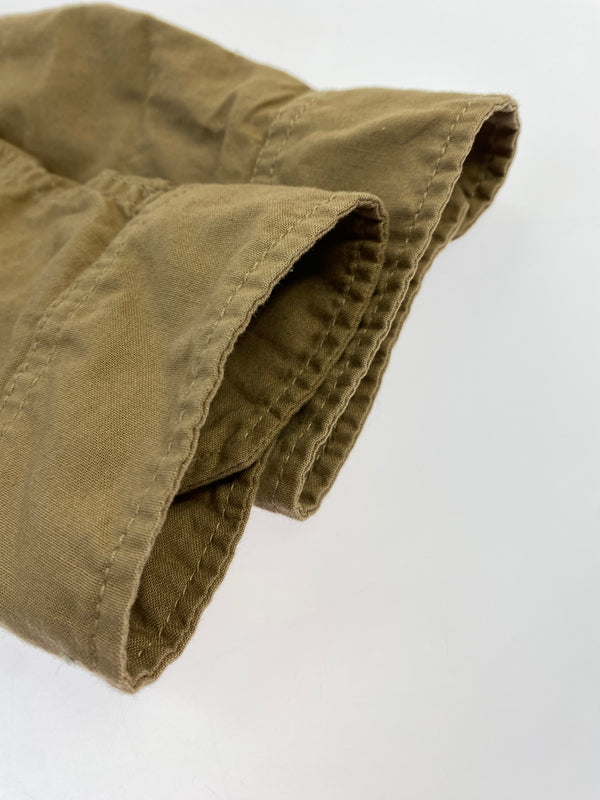 【中古品】【メンズ】 HYSTERIC GLAMOUR ヒステリックグラマー 0222AH02 MILITARY SHIRT ミリタリーシャツ 140-260805-zi-05-min サイズ:S カラー:ライトブラウン 万代Net店