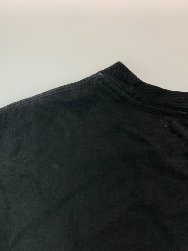 【中古品】【メンズ】 STUSSY ステューシー LOGO PRINT TEE ロゴ プリント ティー 半袖 Tシャツ ティーシャツ ショートスリーブ 142-260804-hu-54-min サイズ:L カラー:ブラック 万代Net店