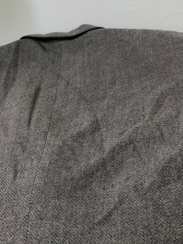 【現状渡し品】【メンズ】 ARMANI アルマーニ 3B JACKET 三つボタン ジャケット メンズ アウター テーラードジャケット 141-260809-em-54-min サイズ:44/R カラー:グレー系 万代Net店