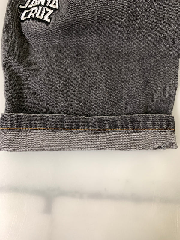 【中古品】【メンズ】 SANTA CRUZ サンタクルーズ DENIM PANT デニムパンツ 502231501 ボトムス ジーパン 153-260812-hu-03-min サイズ:M カラー:グレー系 万代Net店