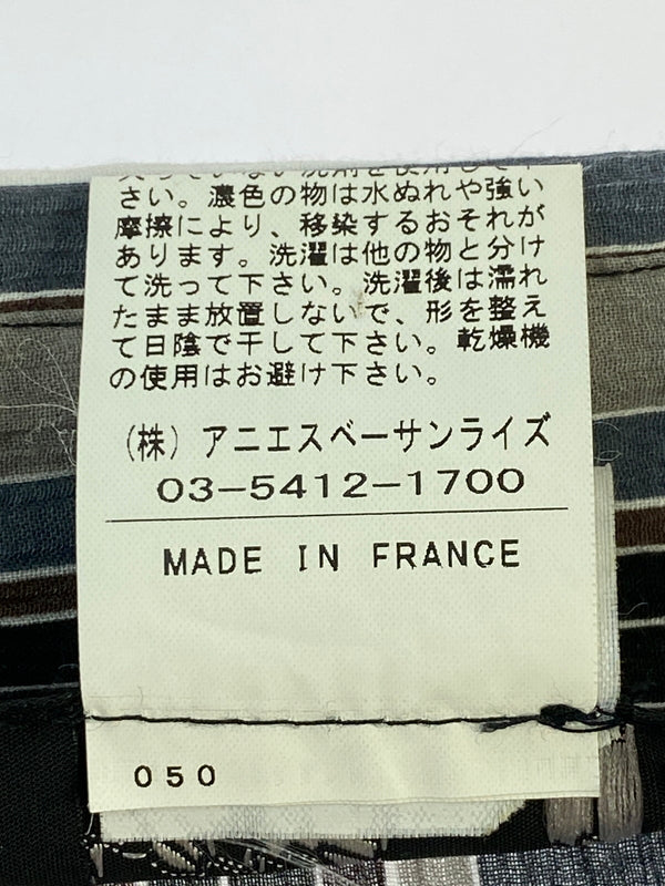 【中古品】【メンズ】 AGNES B. HOMME アニエスベー オム ストライプシャツ フランス製 メンズ 長袖シャツ 縞模様 141-260817-em-21-min サイズ:42 カラー:マルチカラー 万代Net店