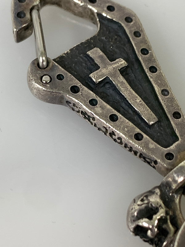 【中古品】【メンズ/レディース】 GARCIA ガルシア キーリング キーホルダー アクセサリー 192-260817-em-11-min カラー:シルバー 万代Net店