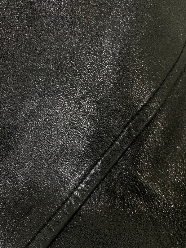 【中古品】【メンズ】 COAT COLLECTIBLES コート コレクティブルズ レザージャケット 上着 アウター 146-260821-hu-42-min サイズ:M カラー:ブラック 万代Net店