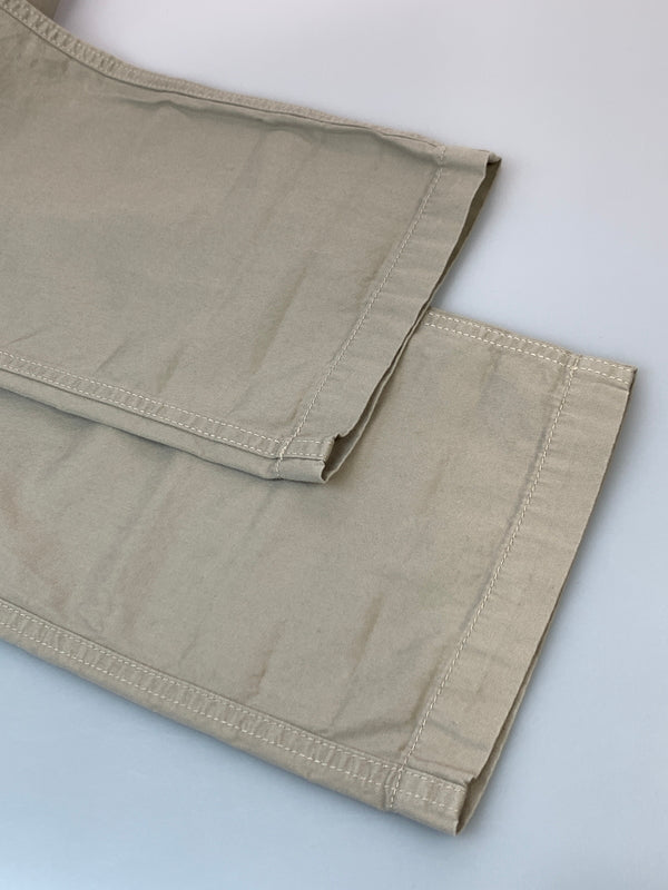 【中古品】【メンズ】 UNIFORM EXPERIMENT ユニフォームエクスペリメント LOGO WORK PANTS ロゴ ワーク パンツ UE-123066 ボトムス 153-260822-hu-36-min サイズ:2 カラー:ベージュ 万代Net店