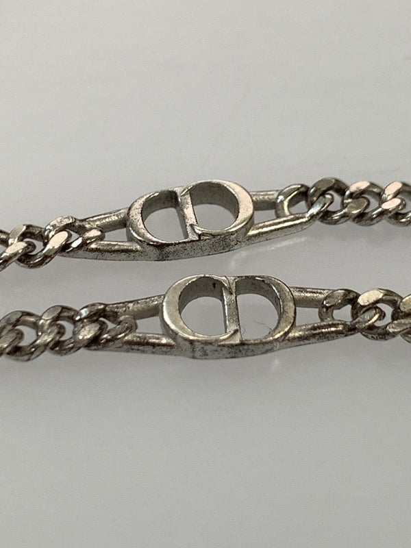 【中古品】【メンズ】 CHRISTIAN DIOR クリスチャンディオール CD ICON NECKLACE アイコン ネックレス 首飾り メンズ アクセサリー AG925 シルバー 182-260825-em-08-min カラー:シルバー 万代Net店