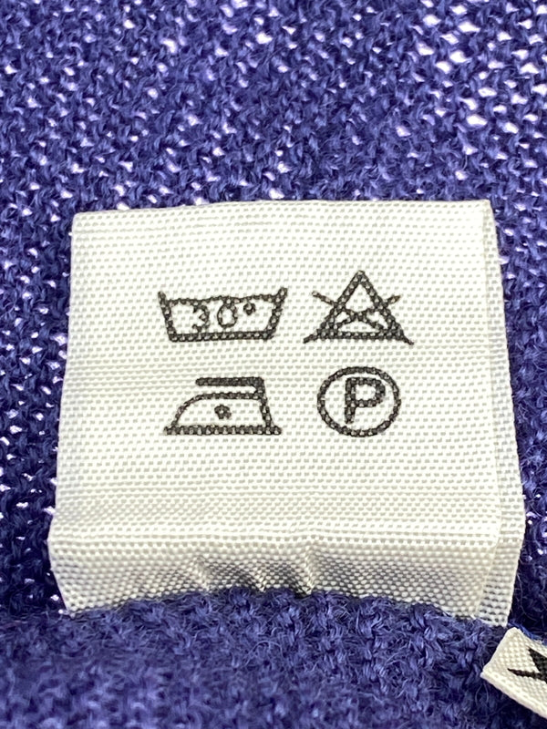 【中古品】【メンズ】 ARROW アロー LOGO CARDIGAN ロゴ カーディガン トップス 146-260909-yn-39-min サイズ:XL カラー:パープル 万代Net店