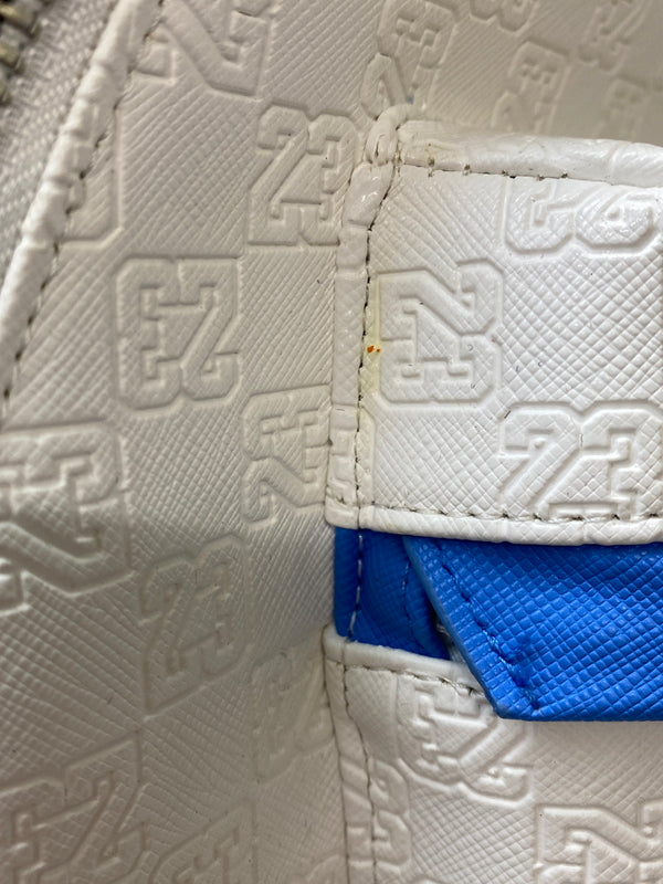【中古品】【メンズ/レディース】 JORDAN ジョーダン JAM MONOGRAM BACKPACK MA0986-001 モノグラム バックパック リュック カバン 188-260909-yn-18-min カラー:ホワイト 万代Net店