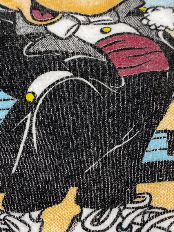 【現状渡し品】【メンズ】 DISNEY ディズニー 80S SIXTY YEARS WITH YOU TEE 80年代 プリント 半袖 Tシャツ メンズ トップス ミッキーマスス 146-260904-em-39-min カラー:ホワイト 万代Net店