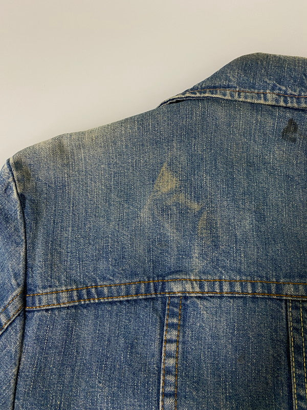 【中古品】【メンズ】 LEE リー 70S DENIM SHIRT 70年代 デニム シャツ メンズ Gジャン トップス ヴィンテージ 146-260904-em-08-min サイズ:S カラー:インディゴ 万代Net店