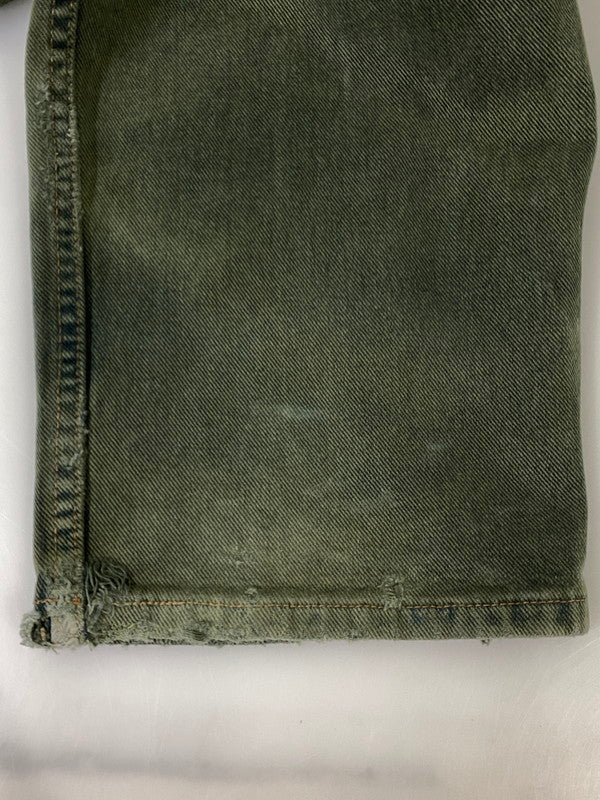 【中古品】【メンズ】 LEVI'S リーバイス 90S USA製 SILVER TAB BAGGY DENIM 90年代 アメリカ製 シルバータブ バギー デニム デニムパンツ ボトムス 157-260909-jt-19-min サイズ:W34 L34 カラー:グリーン 万代Net店