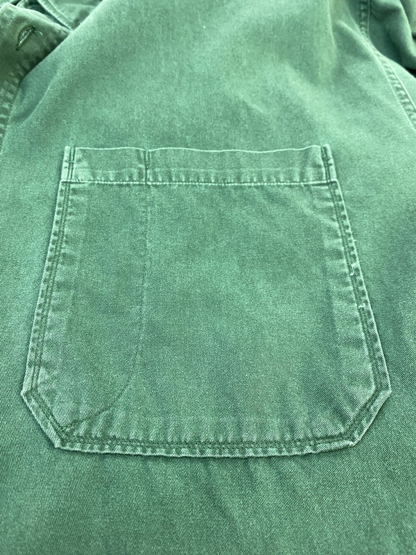 【中古品】【メンズ】 OLD GAP オールドギャップ COTTON SHIRT コットンシャツ 長袖 ロングスリーブ 146-260912-hu-67-min サイズ:M カラー:グリーン 万代Net店